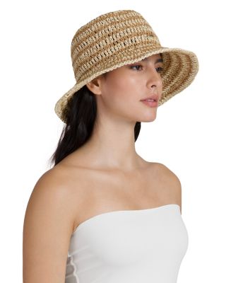 Patterned Crochet Bucket Hat