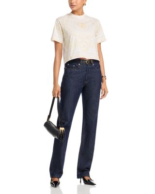 Barocco Cotton Jersey Top