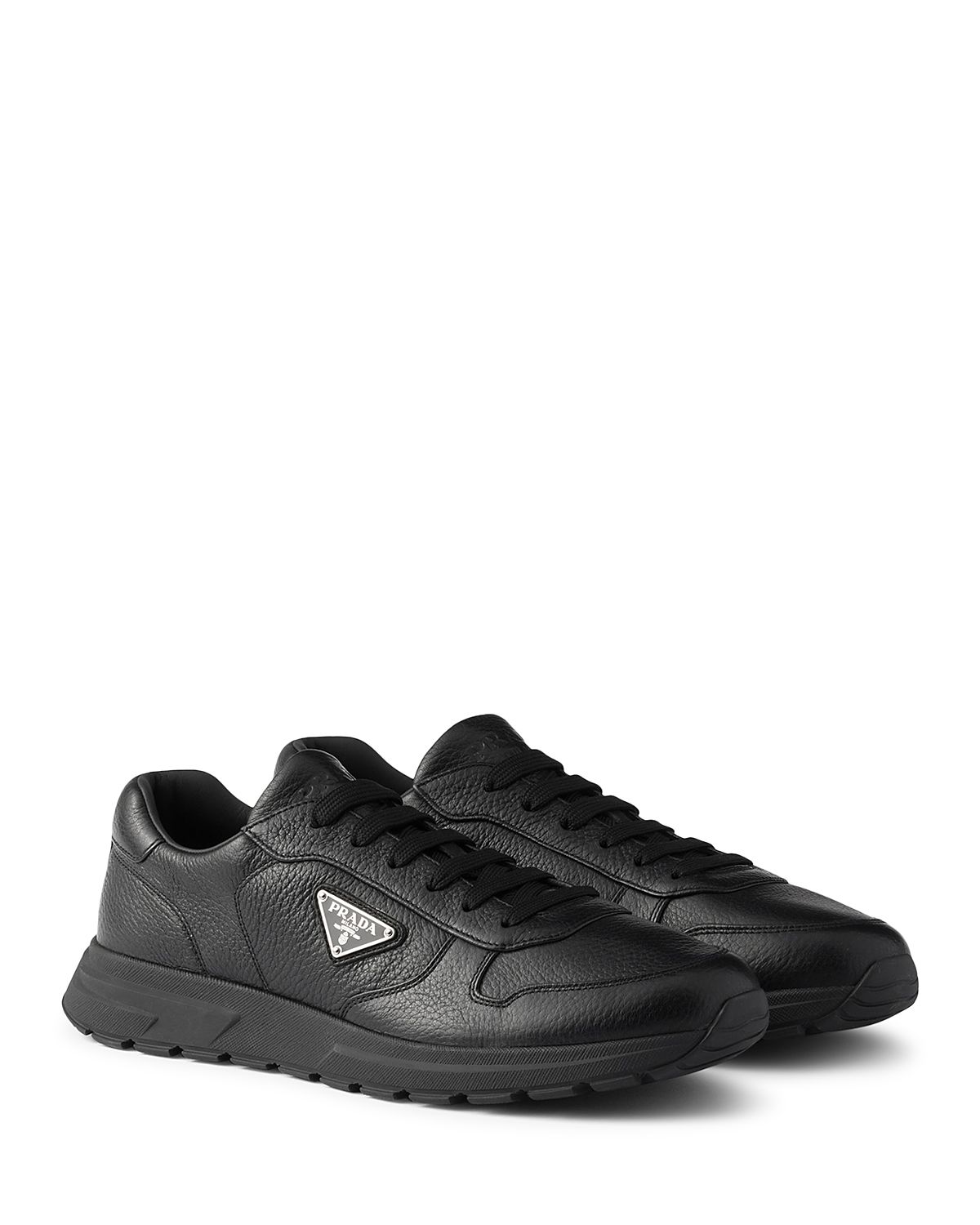 Prada Men's Prax 2.0 Leather Sneakers