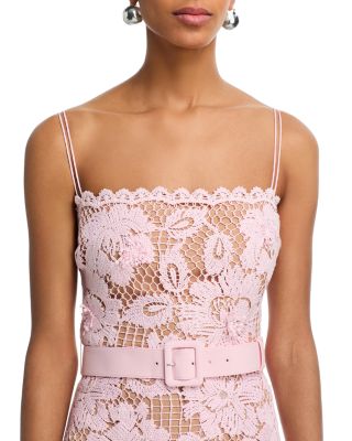 Crochet Lace Midi Dress