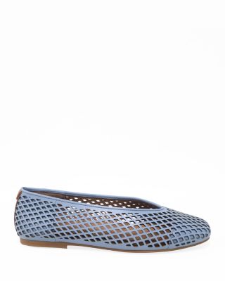 Women's Willow Perforated Leather Ballet Flats