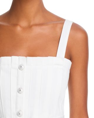 White Denim Mini Branwen Dress