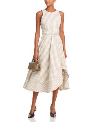 Mini Gingham Denim Zelda Dress