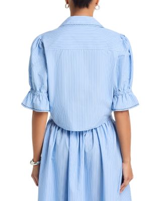 Floral Appliqu&eacute; Serena Top & Matilda Skirt