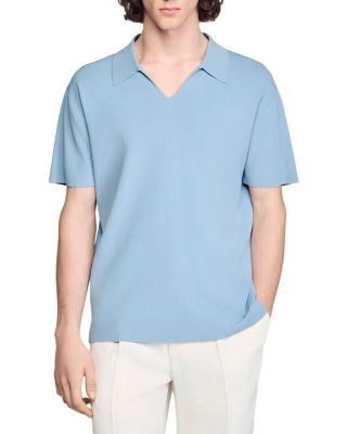 Stretch Knit Polo Shirt