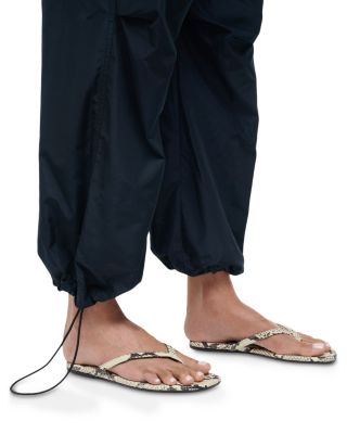 Dash Silk Blend Drawstring Pants