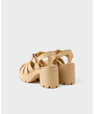  Women's Rubber Platform Sandals