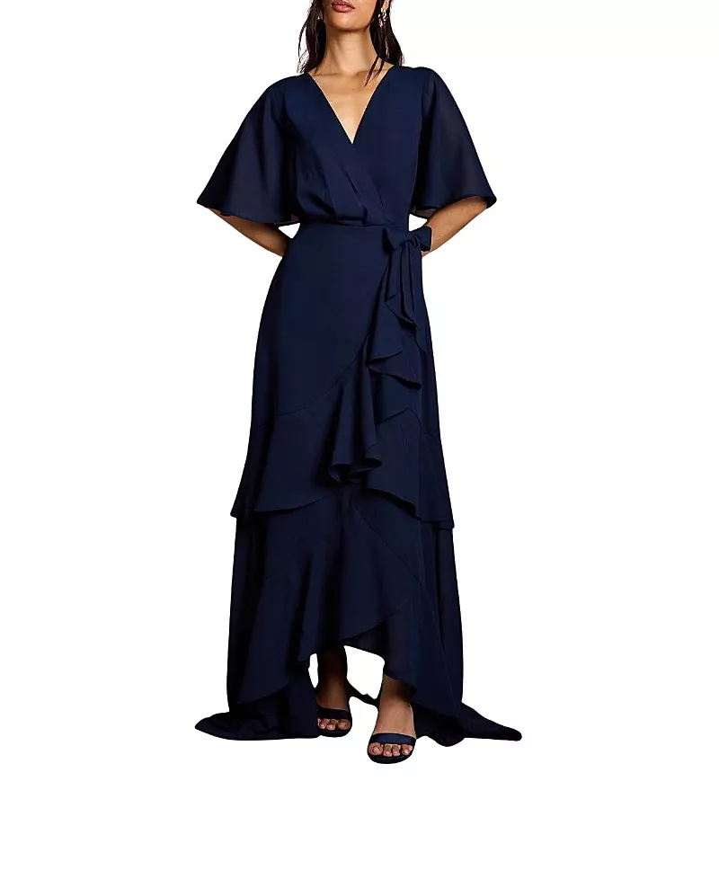 Coast Angel Sleeve Bridesmaid Maxi Dress