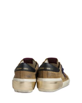 Unisex Super Star Waxed Suede Sneakers
