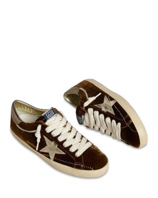 Unisex Super Star Velvet Sneakers