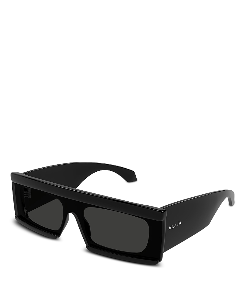 Alaia Rectangular Sunglasses, 99mm