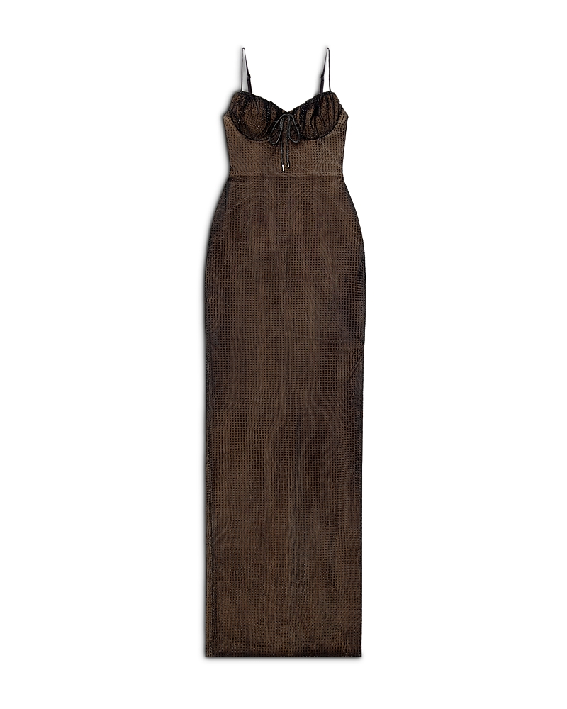 Area Crystal Embellished Dress