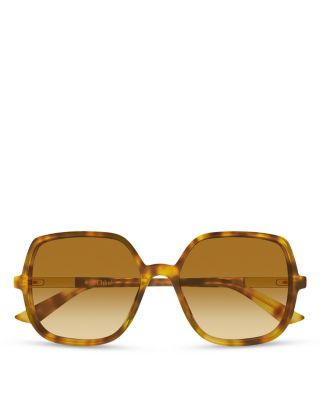 Geometric Sunglasses, 55mm