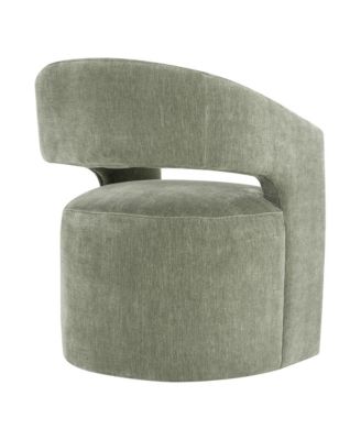  Orion Modern Upholstered Accent Chair with Casters