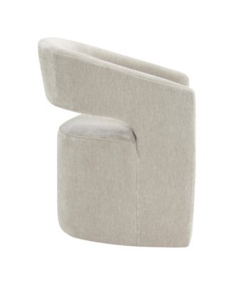  Orion Modern Upholstered Accent Chair with Casters