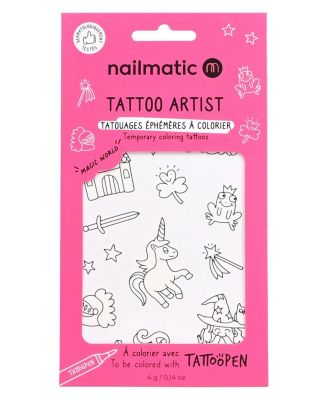 Kawai Temporary Tattoo for Kids - 5-7 Years