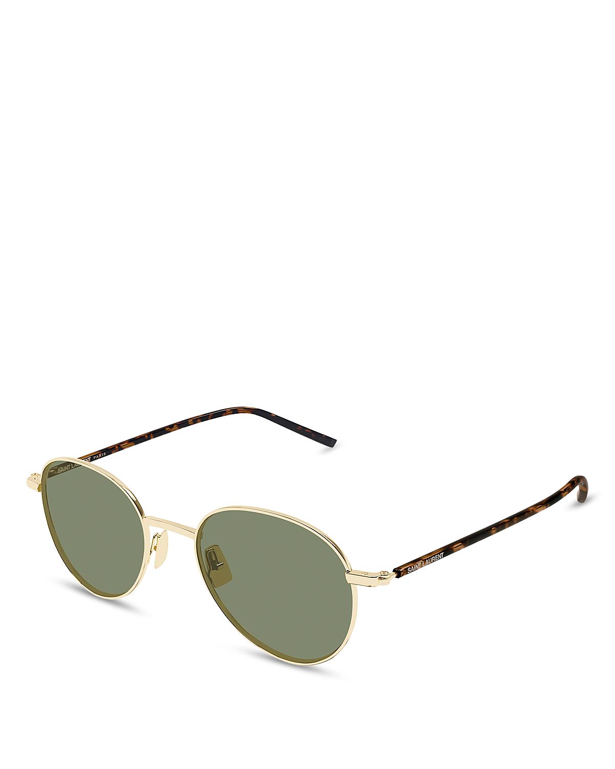 Saint Laurent Round Sunglasses, 50mm