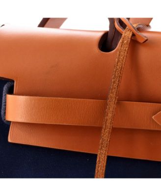 31 Herbag Zip Leather and Toile