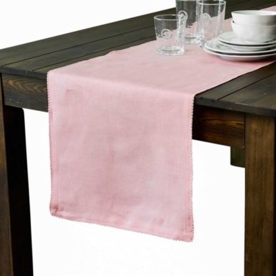 Berry Scallop Table Runner, 18" x 90"