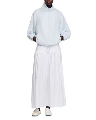 Stand Collar Oversized Jacket