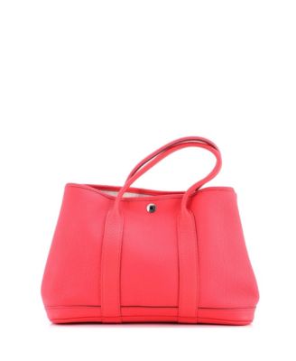 30 Garden Party Tote Leather