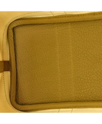 30 Garden Party Tote Toile and Leather