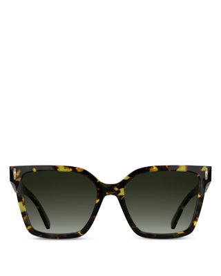 Roseau Pin Square Sunglasses, 55mm