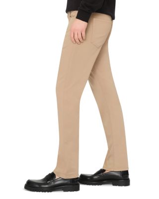 Russell Slim Straight Fit Ultimate Knit Jeans in Sand Stone