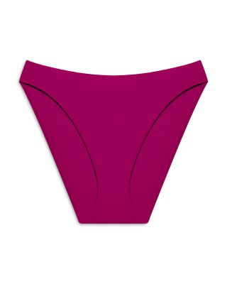 Ruffle Underwire Bikini Bra & Curved Waist Mid Rise Bikini Bottom