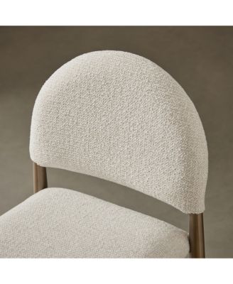 Hayley Upholstered Fabric Counter Stool