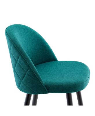  Cordial Fabric Bar Stools, Set of 2