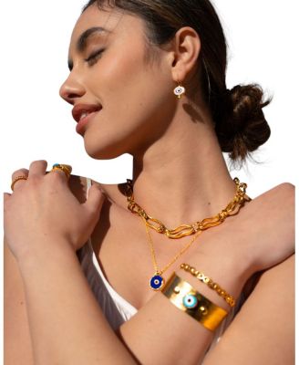  Lapis Star Stud Earrings