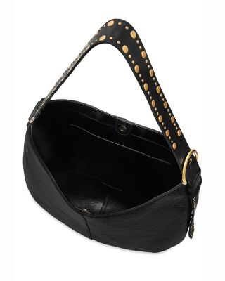 Naomie Leather Hobo Shoulder Bag