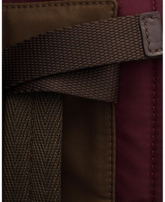  Re-Nylon and Leather Shoulder Bag