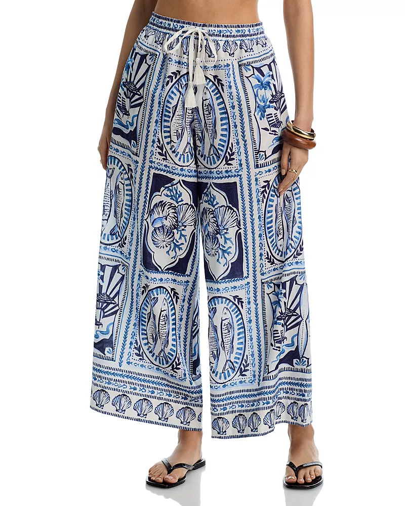 Echo Montauk Tile Pants Swim Cover-Up