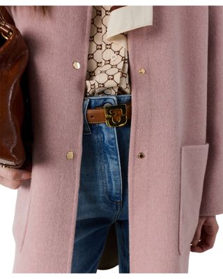 Precilia Wool Snap Front Jacket