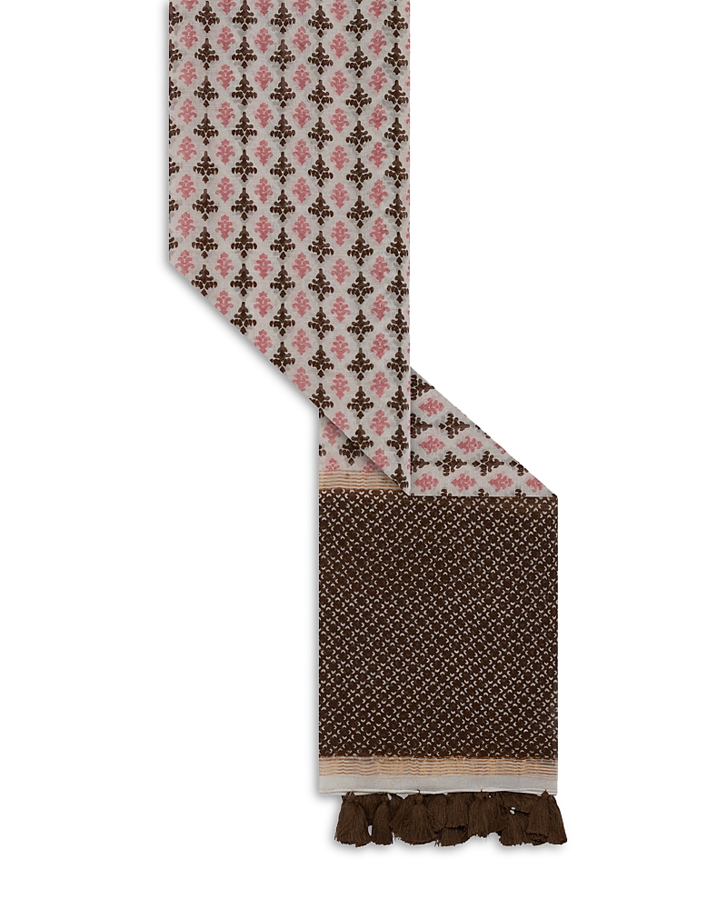 Gerard Darel Dalma Printed Fringed Scarf