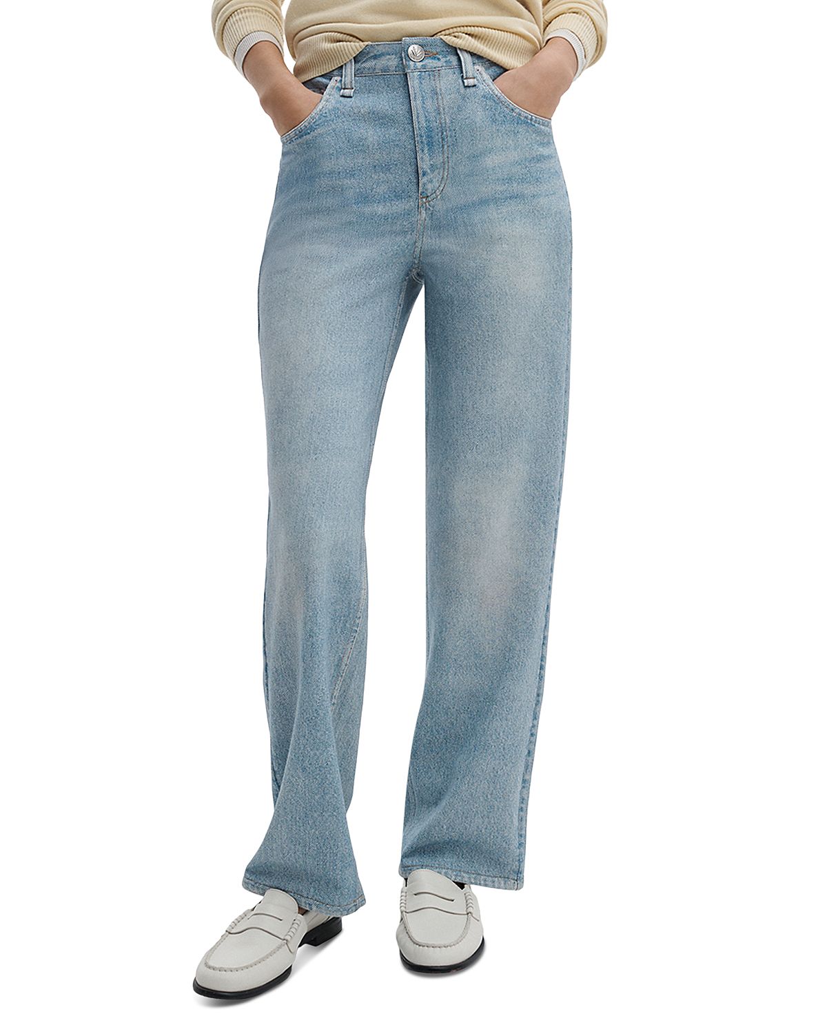 rag & bone Miramar High Rise Terry Shea Ankle Jeans