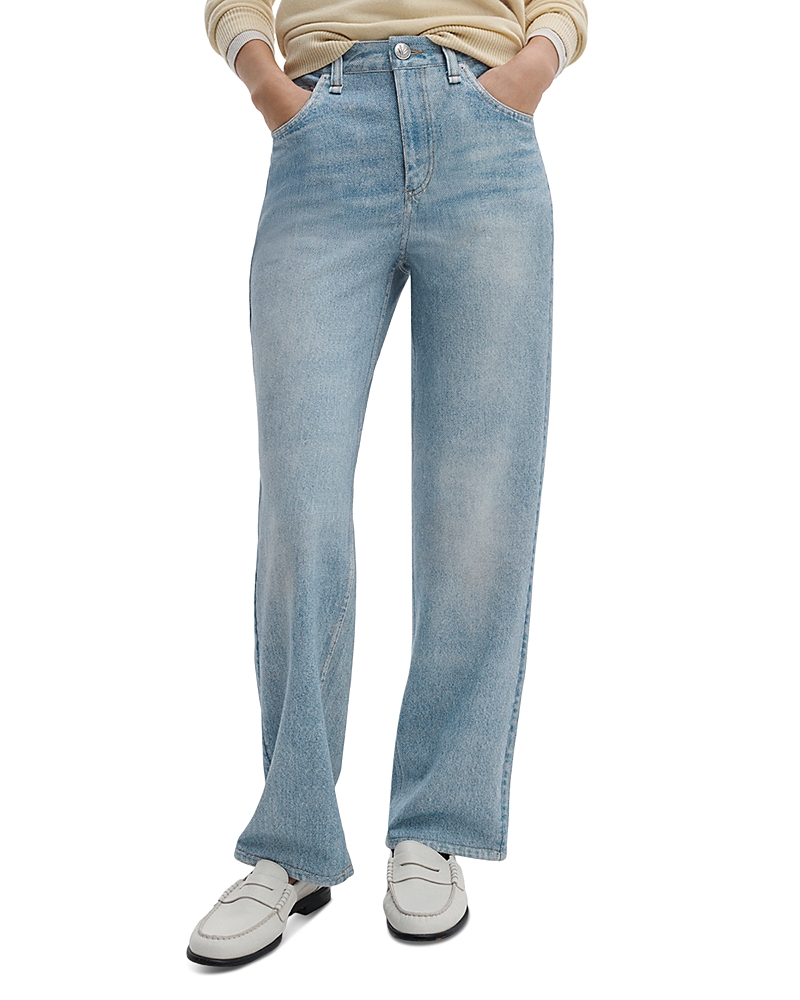 rag & bone Miramar High Rise Terry Shea Ankle Jeans in Salin