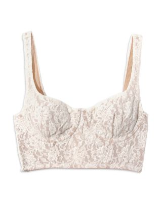 Signature Lace Underwire Cropped Camisole
