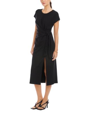 Marisa Side-Knot Midi Dress