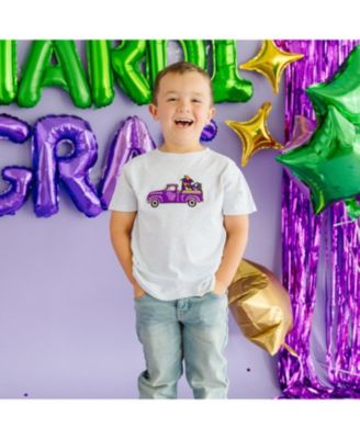 Boys' Mardi Gras Truck Patch Short Sleeve T-Shirt - Baby, Little Kid