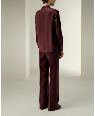  Timeless Silk Charmeuse Shirt