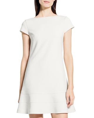 Tiered Seam Cap Sleeve Dress