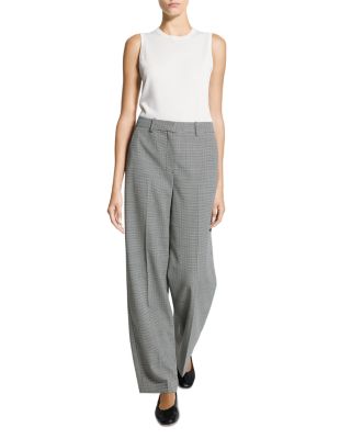 Twill Straight Relaxed Pants
