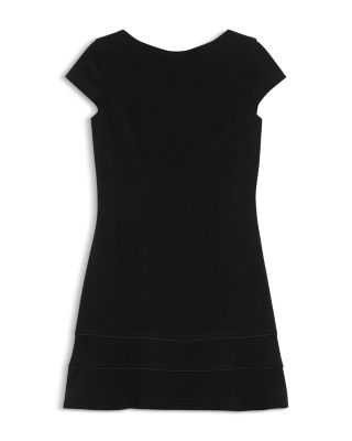 Tiered Seam Cap Sleeve Dress