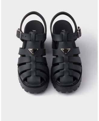  Women's Rubber Platform Sandals