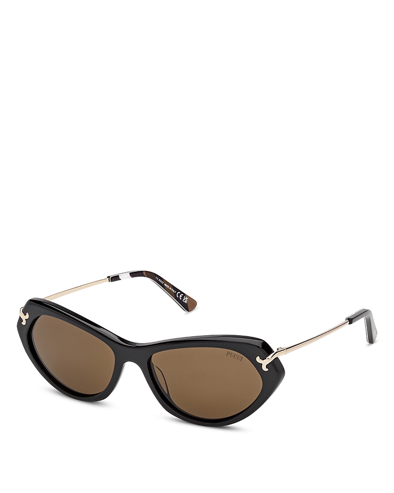 Pucci Cat Eye Sunglasses, 56mm