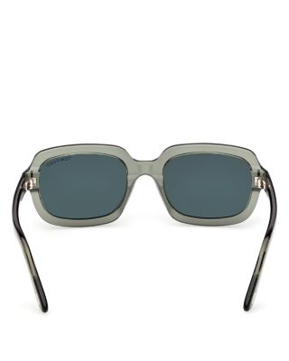 Rectangular Sunglasses, 53mm