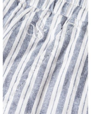 Stripe Drawstring Shorts